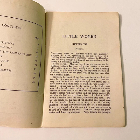 Vintage Little  Women Booklet Retold by Mary Farrer Studley Press Paperback - Picture 7 of 11